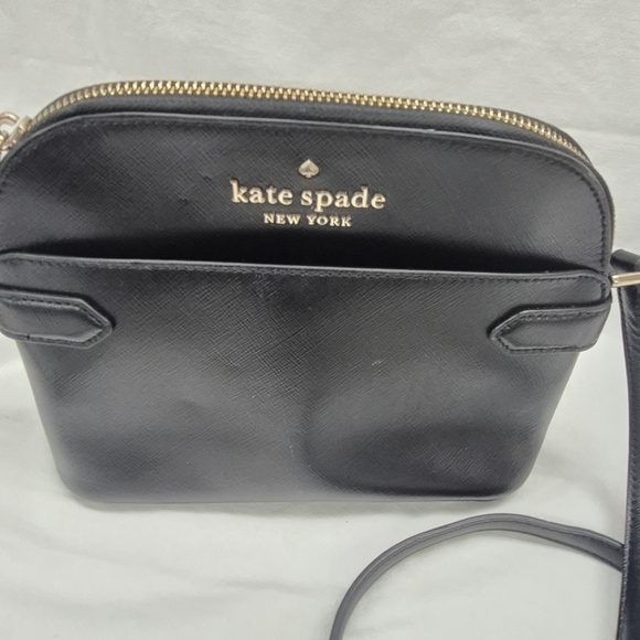 Kate Spade staci dome Leather crossbody black MINT - Picture 3 of 9
